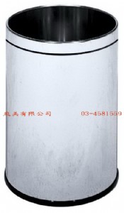 TMTS-102 不鏽鋼紙屑桶 直徑23xH30cm